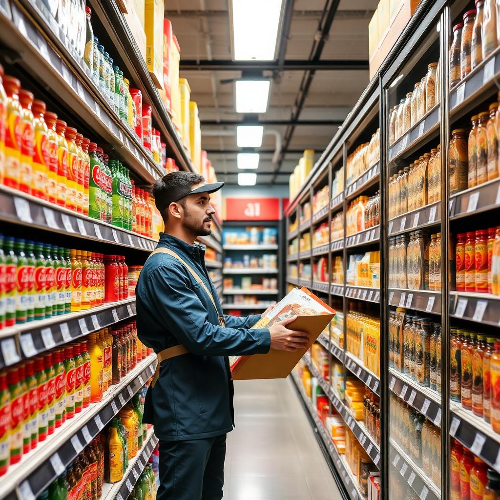 Reposição de mercadorias